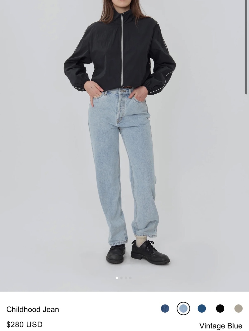 Still Here Childhood Jean in Vintage Blue size 25